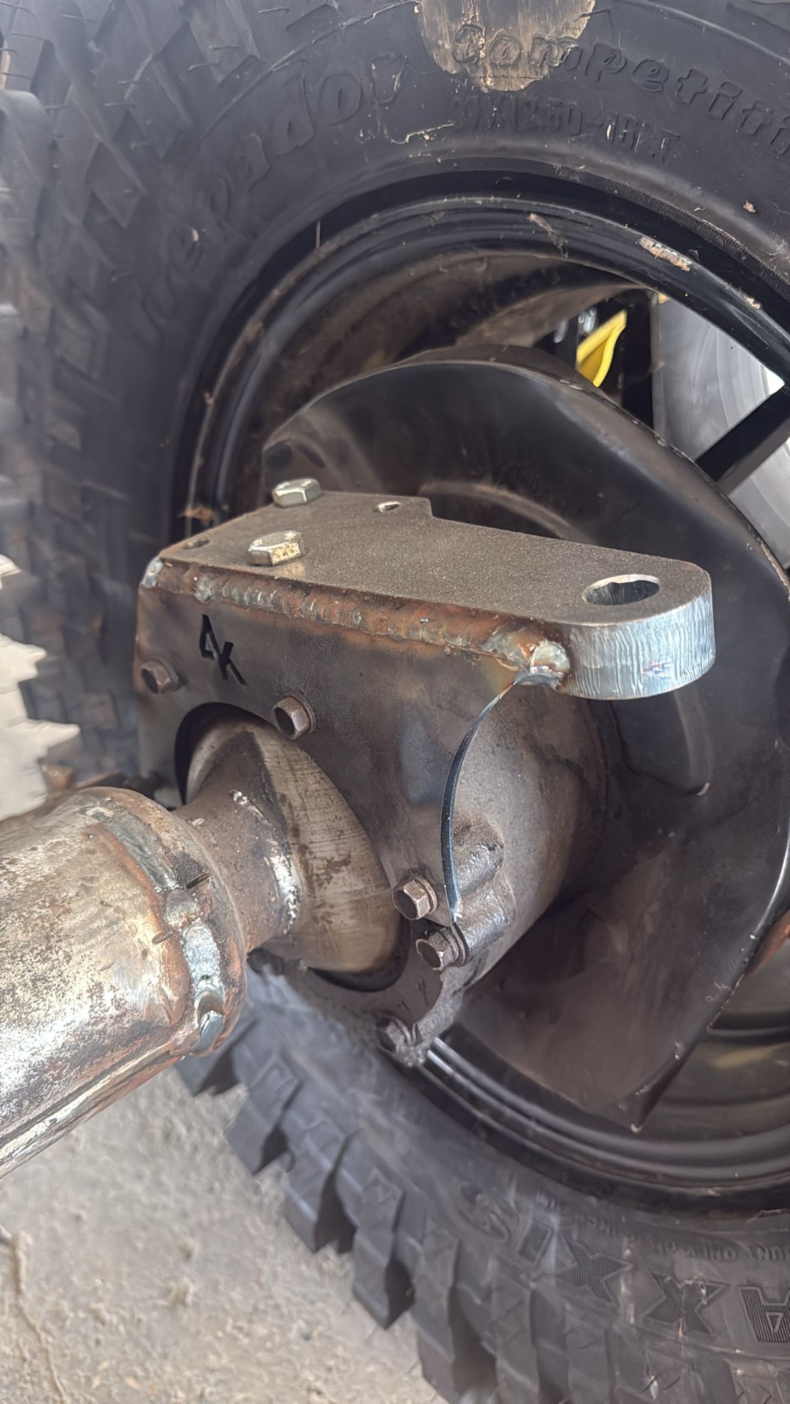 Montage High Steer sur Nissan Patrol Y60