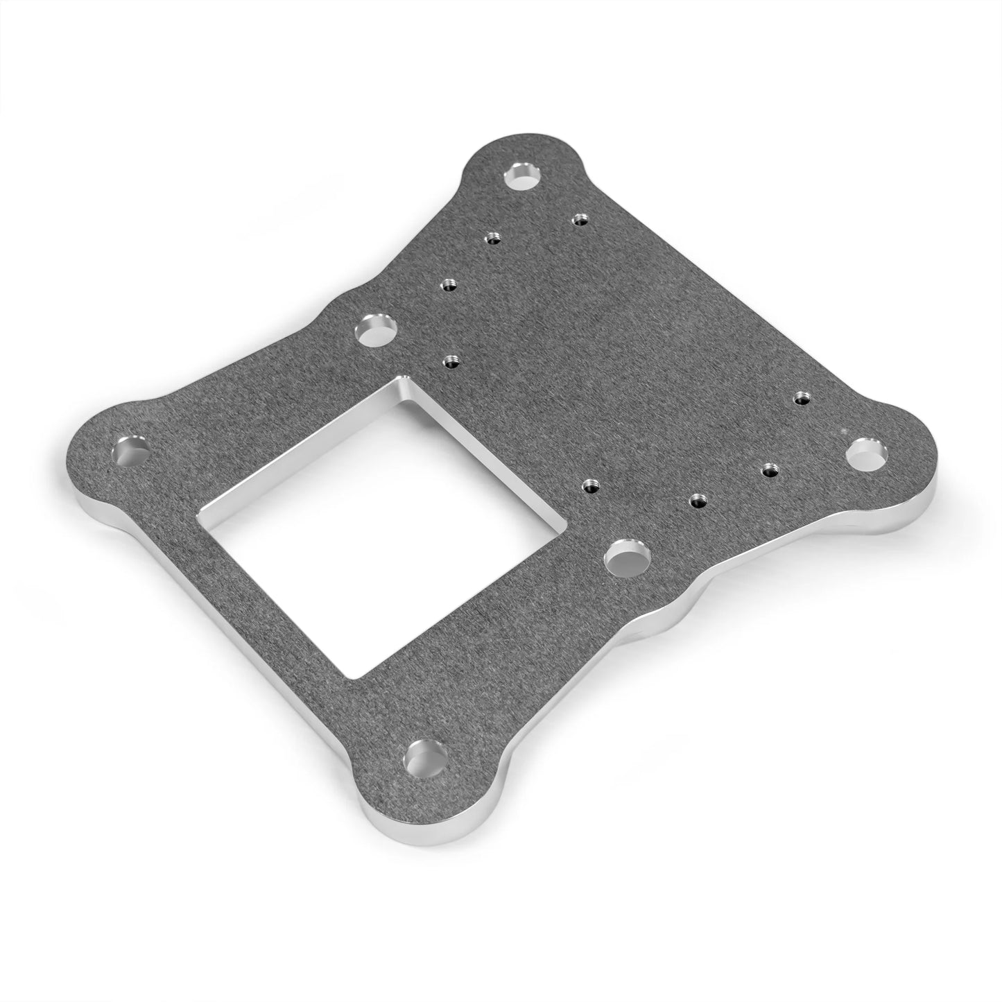 Détail plaque aluminium anodisée