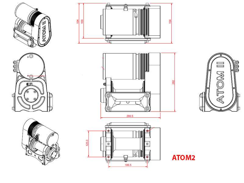Treuil Atom2 - Redwinch