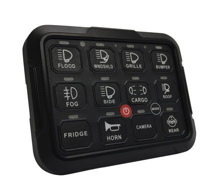 Boitier de contrôle 12 Voies avec Bluetooth - Lumidrive