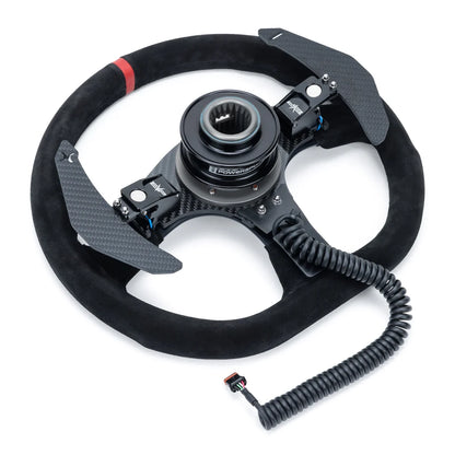 volant avec palettes carbone Can-Am Maverick R