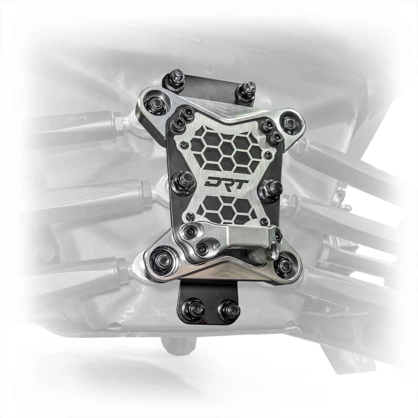 Platine arrière renforcée avec crochet DRT Motorsports pour Maverick X3