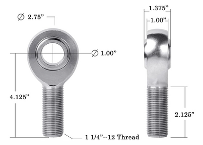 Kit Rotule Chromoly 1.25" - 4Krawl Products