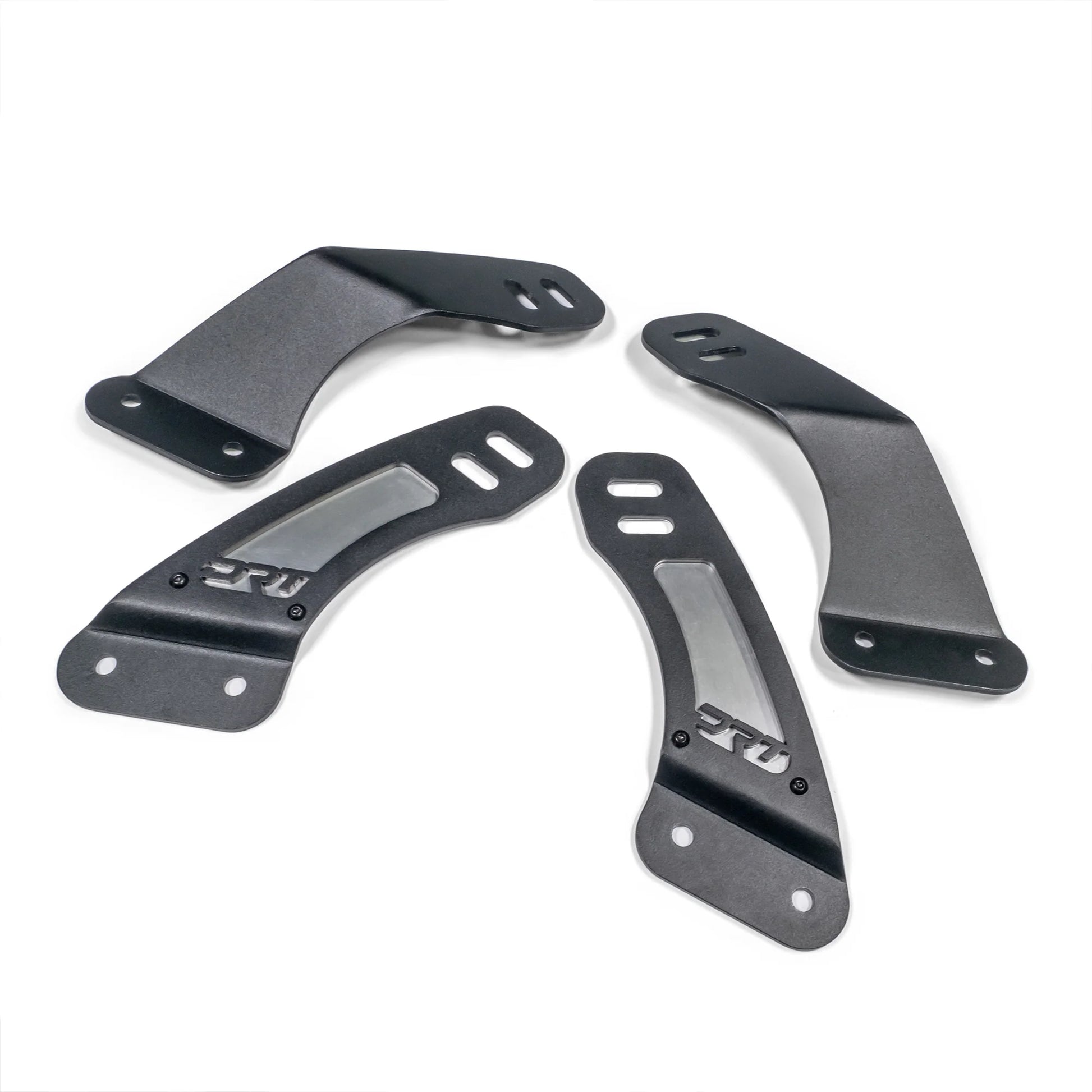Détail des supports acier et plaques aluminium anodisées