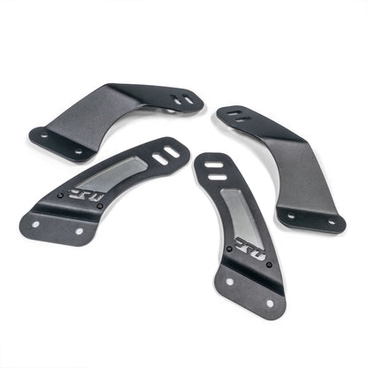 Détail des supports acier et plaques aluminium anodisées