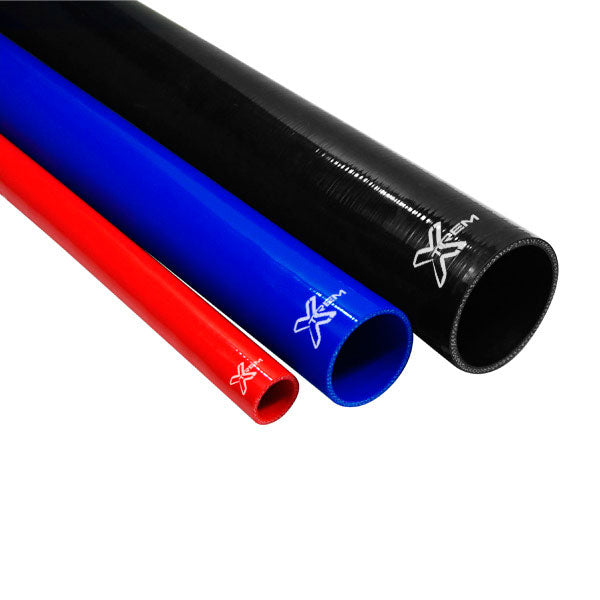 Durite silicone droite noire – vendue au mètre