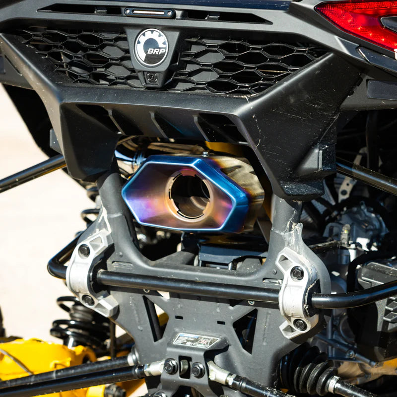 Détail embout inox RPM Powersports