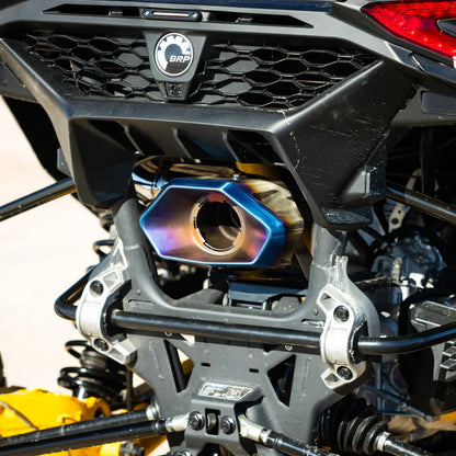 Détail embout inox RPM Powersports