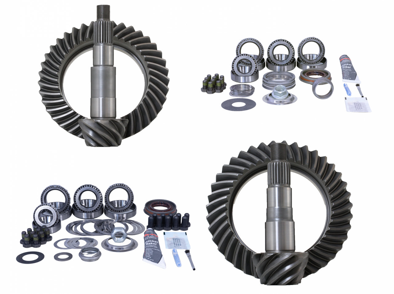 Kit couple conique Revolution Gear Nissan Patrol + roulements – 5.13 - 5.57 - 5.89