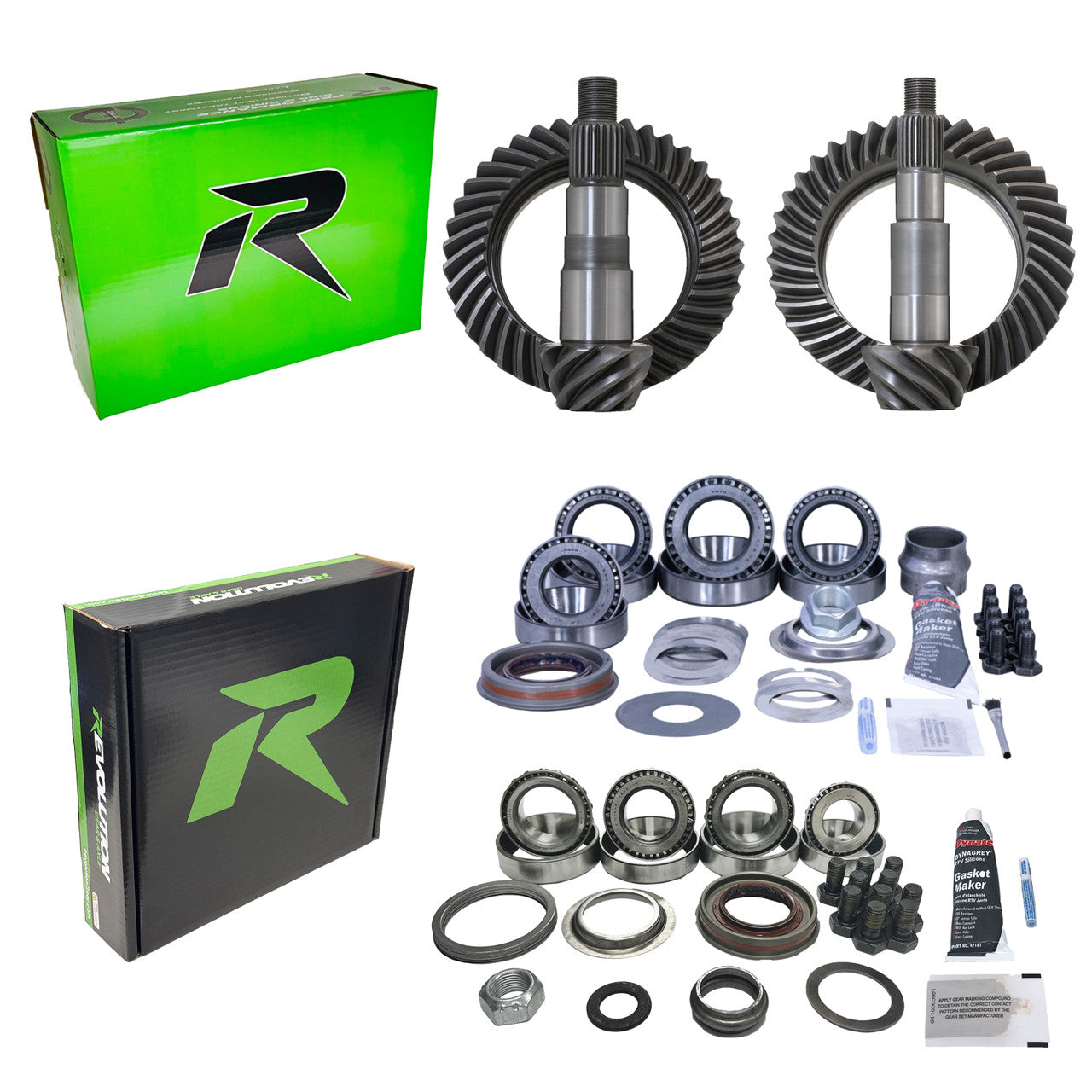 Kit couples coniques & roulements Revolution Gear – Jeep JK non-Rubicon