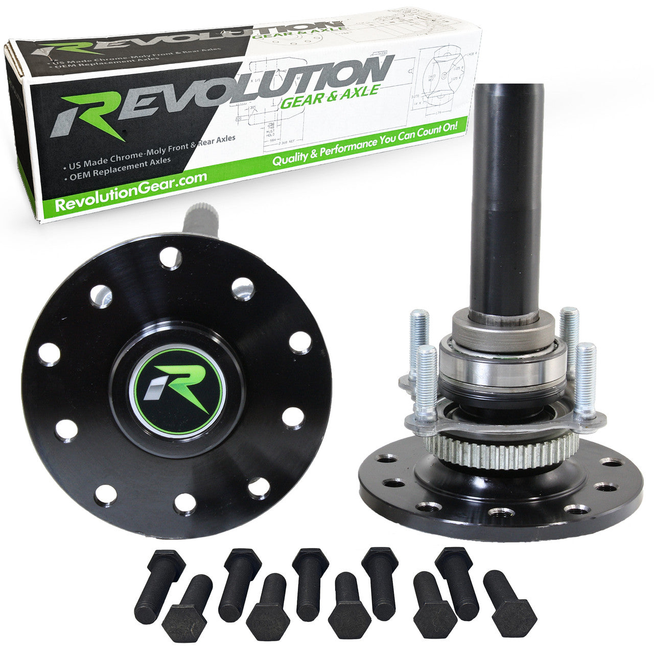 Kit demi-arbres renforcé arrière Dana 44 30 spline pour Jeep JK Non-Rubicon