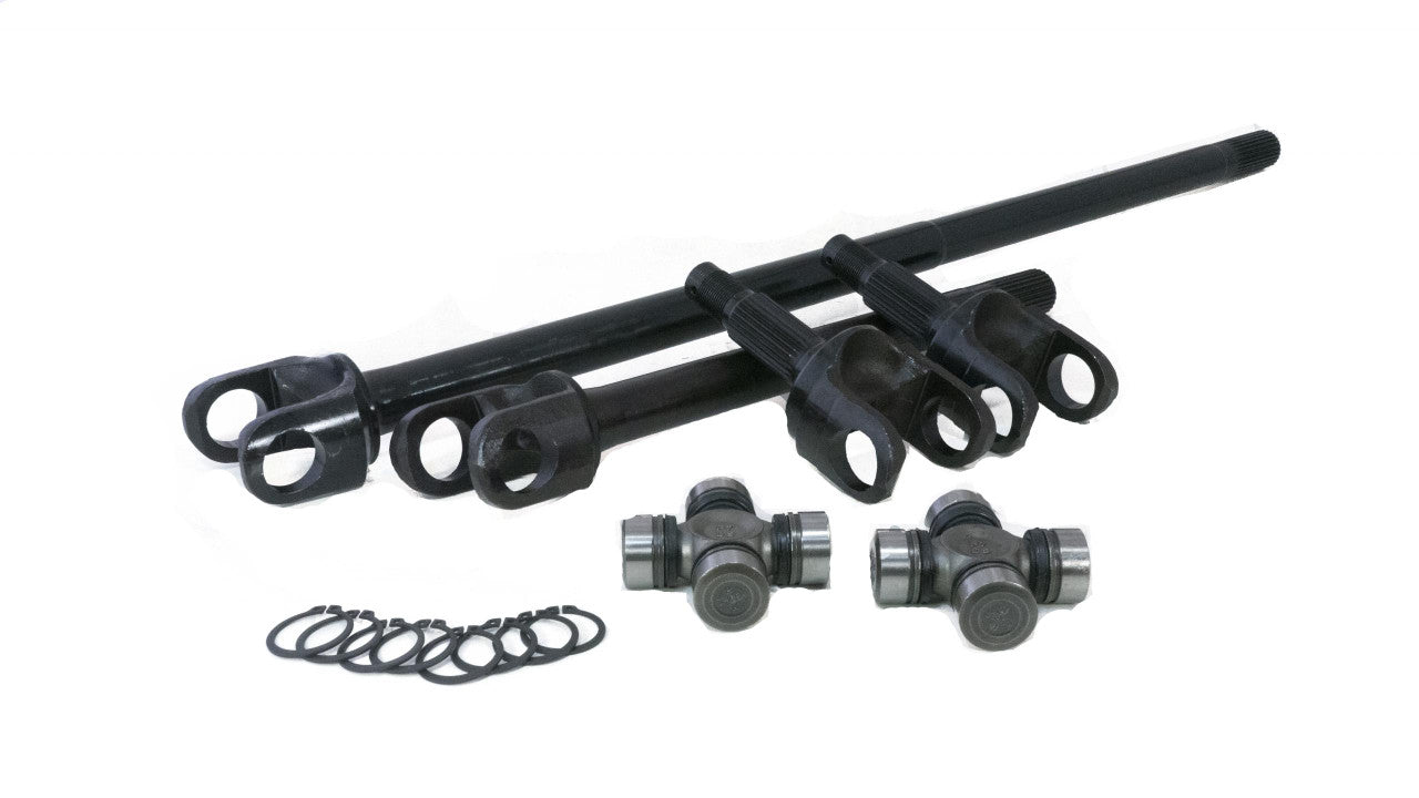 Kit demi-arbres avant Dana 30 4340 Chromoly Revolution Gear