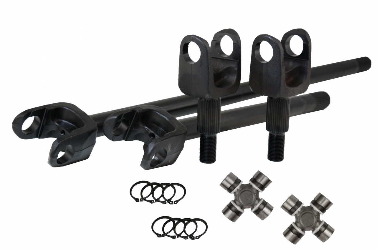 Kit demi-arbres renforcé avant Dana 30 Revolution Gear Jeep JK