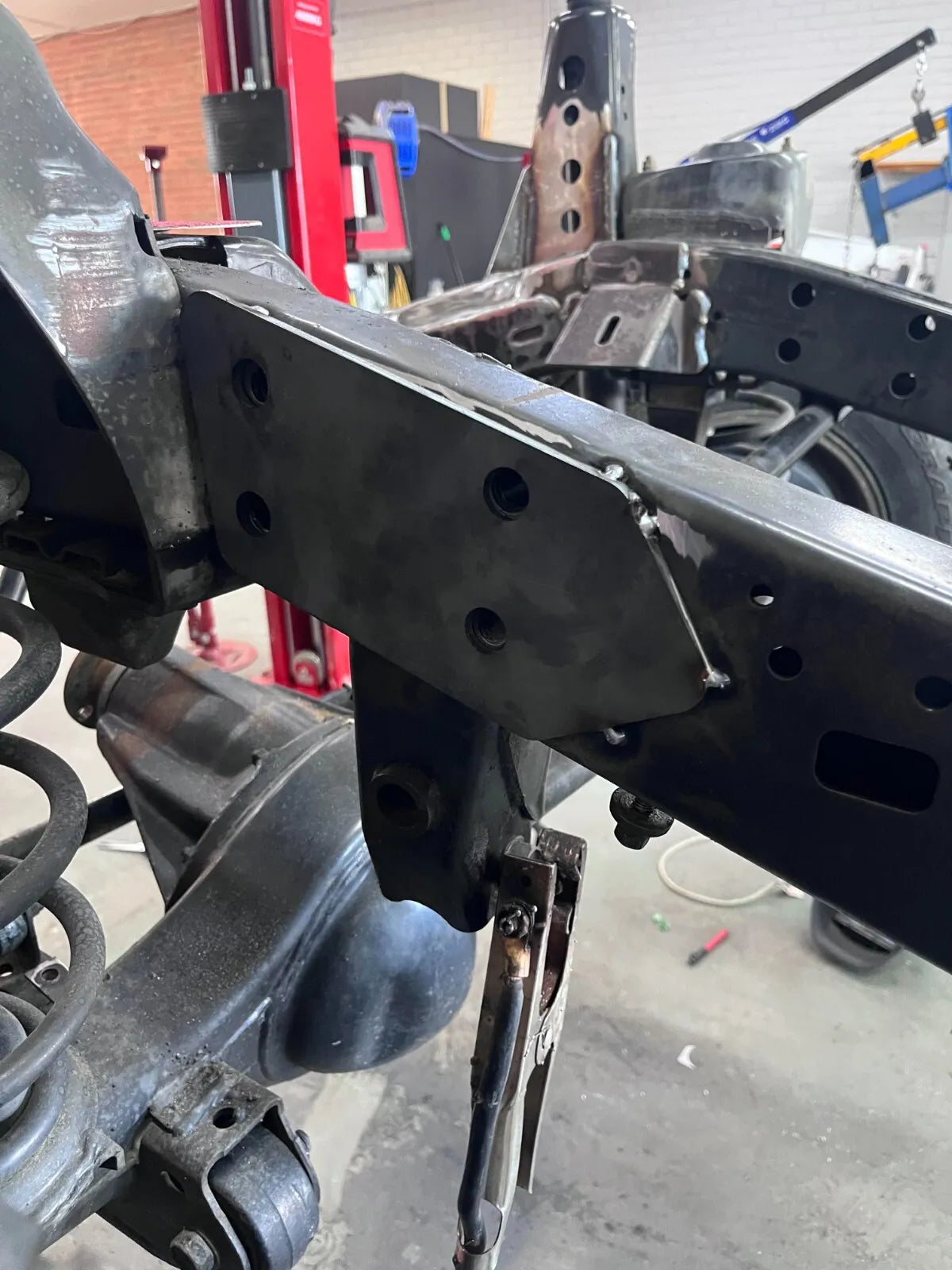 Kit de renfort installé sur Toyota Landcruiser