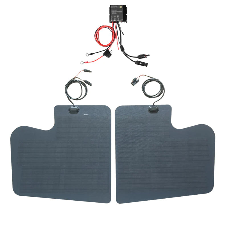 Détail film ETFE panneau solaire flexible