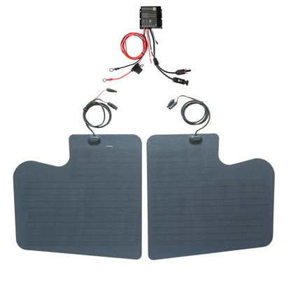 Détail film ETFE panneau solaire flexible