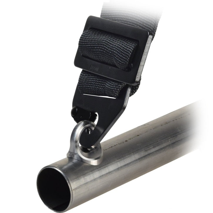 Oeillet de fixation ceinture harnais sangle Triton Engineering version perpendiculaire pour tube 1-1/2"
