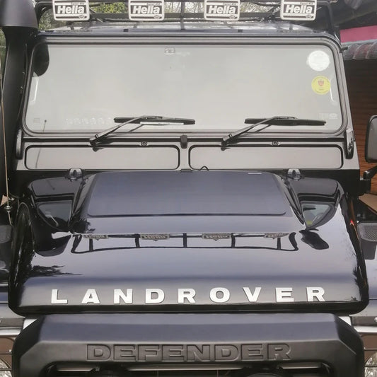 Panneau solaire capot Land Rover Defender Lensun 70W
