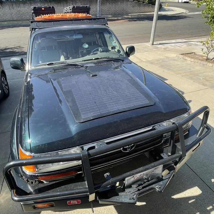 Énergie solaire overland Toyota 80 Series