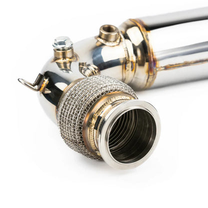 Détail tube inox 3 pouces RPM Baja Pipe