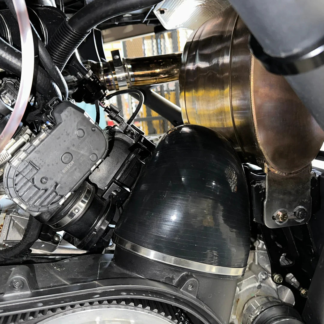 Installation conduit évacuation variateur Can-Am X3