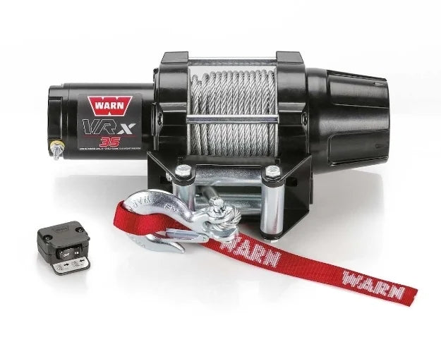 Treuil électrique WARN VRX 35 – 12 V – câble acier